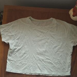 lululemon- Mint Green Tshirt